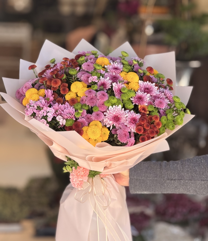 Renkli Mevsim çiçekleri